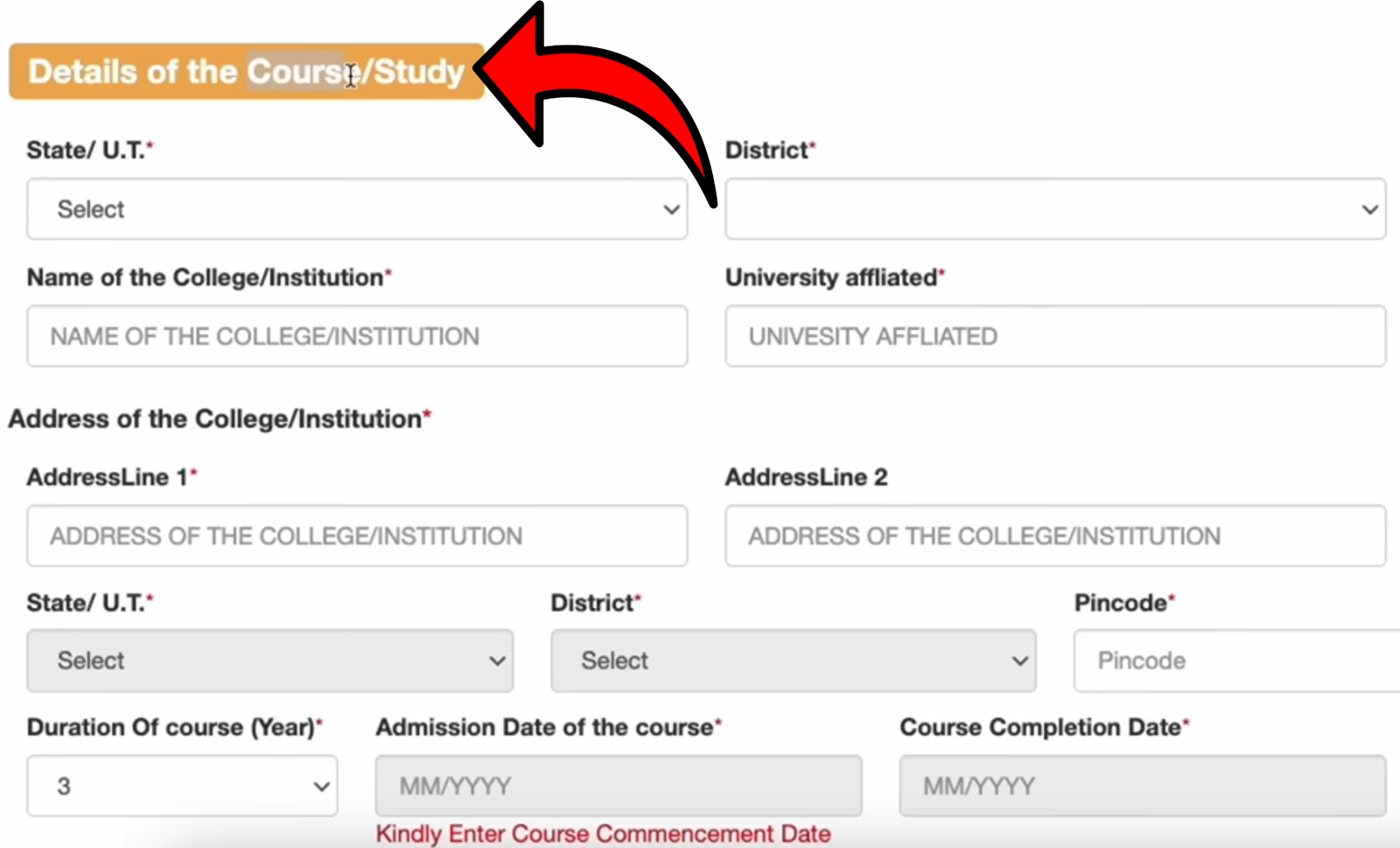 Bihar Student Credit Card Online Apply 
