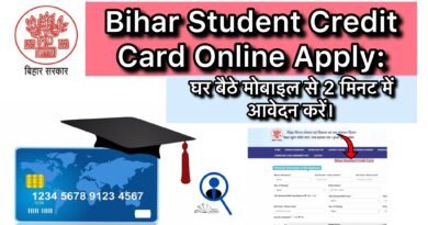 Bihar Student Credit Card Online Apply