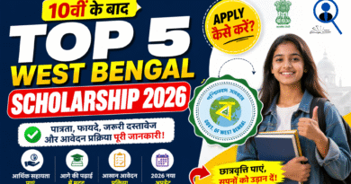 Top 5 West Bengal Government Scholarship 2026